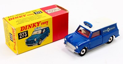 Lot 1071 - Dinky Toys No. 273 RAC Patrol Mini Van...