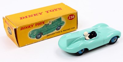 Lot 1058 - Dinky Toys No. 238 Jaguar Type D racing car in...