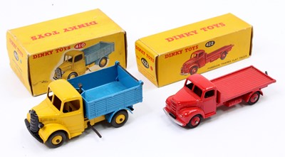 Lot 1112 - Dinky Toys commercials boxed group of 2...