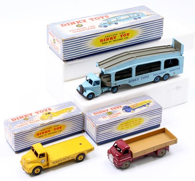 Lot 1119 - Dinky Toys Boxed Commercial Vehicle group, 3...