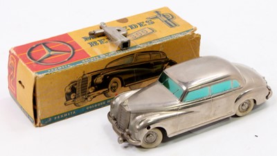 Lot 1508 - Prameta Mercedes Saloon - chrome plated finish,...