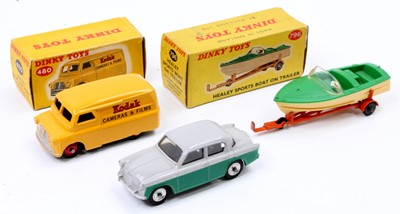 Lot 1111 - Dinky Toys model group of 3 comprising No. 796...