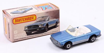 Lot 1366 - Matchbox Lesney Superfast No. 6 Mercedes 350...