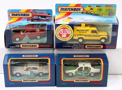 Lot 1418 - Matchbox Super Kings boxed model group of 4...