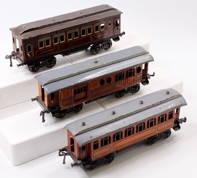 Lot 258 - A collection of three various Bing Gauge 1...