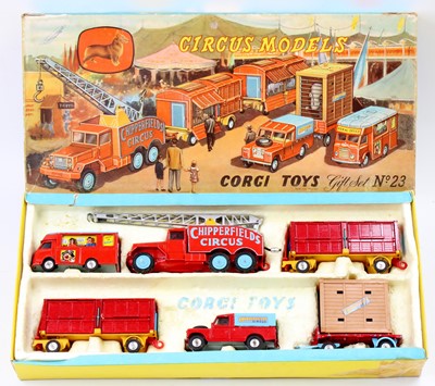 Lot 1228 - Corgi Toys Gift Set No. 23 Chipperfields...