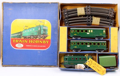 Lot 193 - French Hornby O Gauge OBBV Electric Passenger...