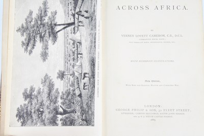 Lot 4005 - Cameron, Verney Lovett: Across Africa, With...