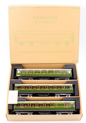 Lot 168 - Darstaed 0 Gauge Set A, SR Maunsell Coach pack,...