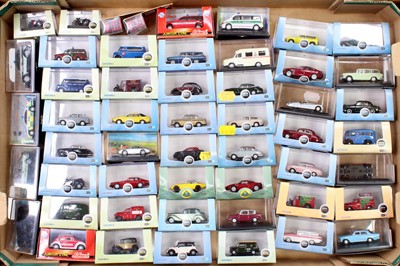 Lot 846 - Fifty various plastic-cased Oxford, Schuco,...