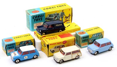 Lot 1324 - Corgi Toys and Dinky Toys boxed Mini group of...