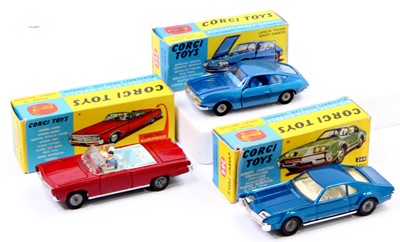 Lot 1308 - Corgi Toys boxed model group of 3 comprising...