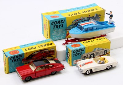 Lot 1314 - Corgi Toys boxed model group of 3 comprising...