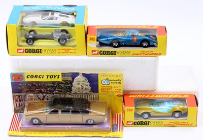 Lot 1323 - Corgi Toys boxed model group of 4 comprising...