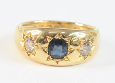 Lot 2523 - A late Victorian 18ct yellow gold, synthetic...