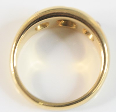 Lot 2523 - A late Victorian 18ct yellow gold, synthetic...