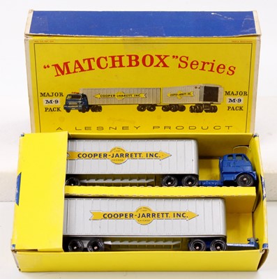 Lot 1432 - A Matchbox lesney Major Pack M9 Cooper Jarrett...