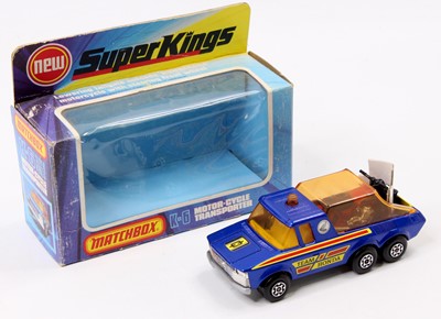 Lot 1401 - Matchbox Lesney Super Kings K6 Motorcycle...