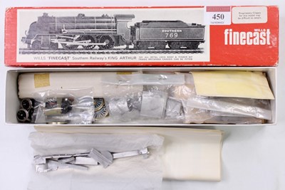 Lot 450 - A Wills Finecast unbuilt kit for a SR 'King...