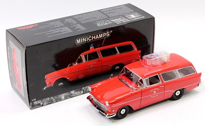 Lot 898 - A Minichamps 1/18th scale No. 180 043291 Opel...