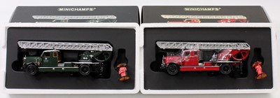 Lot 899 - 2 Minichamps 1/43rd scale Mercedes Benz...