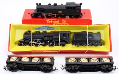 Lot 627 - Four Triang items: R56 4-6-4 tank loco TC...