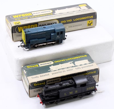 Lot 722 - Two Wrenn locos: W2232 0-6-0 diesel shunter...