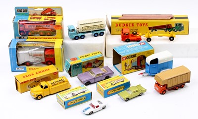 Lot 1461 - A mixed collection of Matchbox, Dinky and...