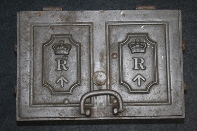 Lot 564 - A Victorian cast iron Government Revenue /...