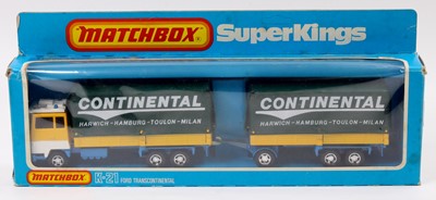 Lot 1398 - Matchbox Lesney Super Kings K21 Ford...