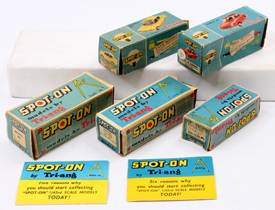 Lot 1500 - A collection of Spot-On Triang empty diecast...