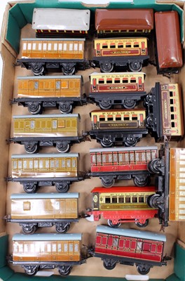Lot 188 - One tray containing a collection of Hornby 0...