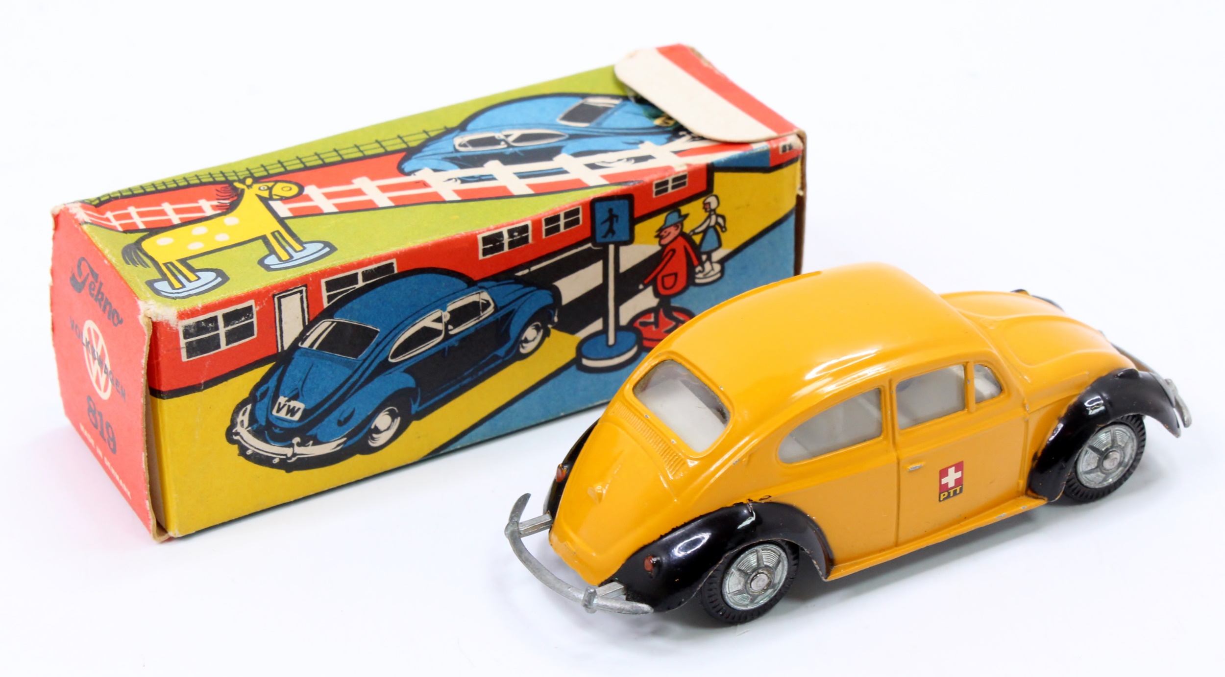 Tekno  819 VOLKSWAGEN PTT テクノ ミニカー Tekno 819, Volkswagen - Free Price Guide & Review