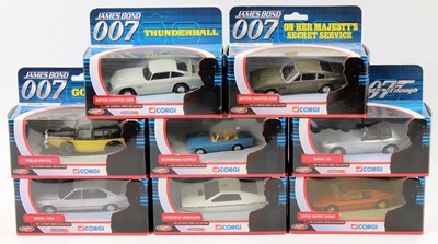 Lot 903 - 8 Corgi Toys James Bond The Ultimate...