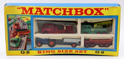 Lot 1446 - A Matchbox Kingsize gift set 8, containing K1...