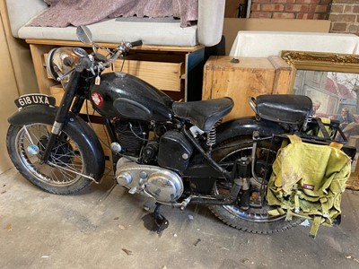Lot 3021 - 1954 BSA M33 Motorcycle 500cc...