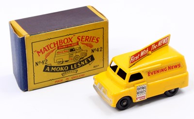 Lot 1428 - A Matchbox Lesney No. 42 Bedford Evening News...