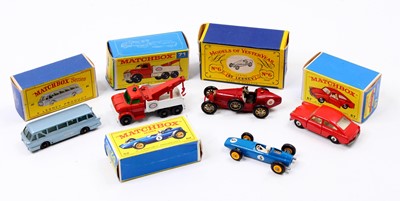 Lot 1443 - Matchbox Lesney boxed model group of 5...