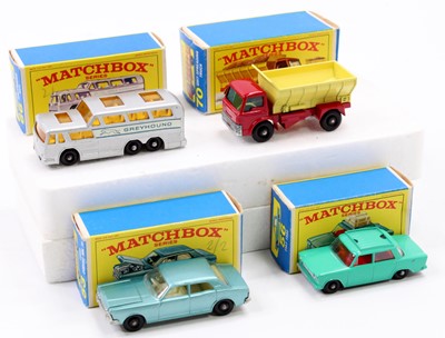 Lot 1391 - Matchbox Lesney boxed model group of 4...