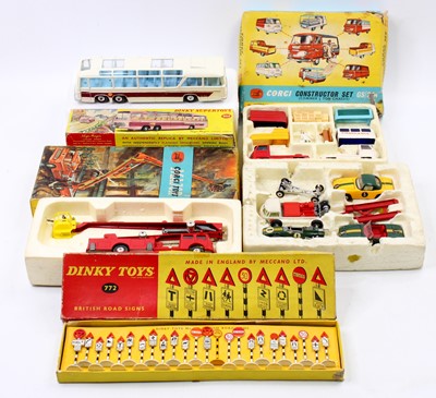 Lot 1147 - A collection of playworn and boxed Corgi and...