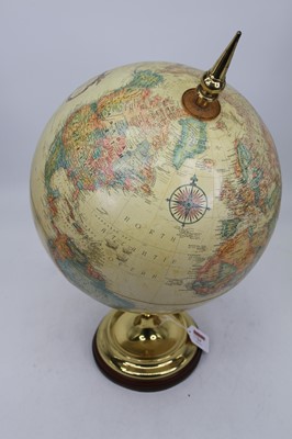 Lot 24 - A Replogle Globes Inc terrestrial globe, on a...