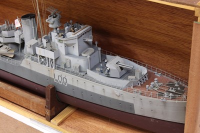 Lot 92 - A very well made 1/96 scale model of an HMS...