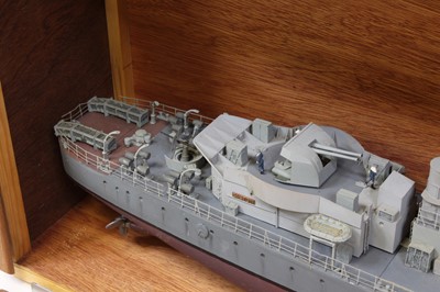 Lot 92 - A very well made 1/96 scale model of an HMS...