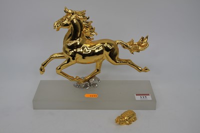 Lot 115 - A modern Chinese plaque of wellbeing, relief...