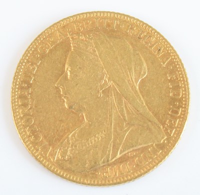 Lot 2404 - Great Britain, 1900 gold full sovereign,...