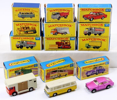 Lot 1390 - A collection of 3 Matchbox Lesney Superfast...