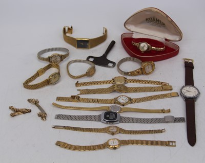 Lot 527 - A lady's Caravel wristwatch, having a signed...