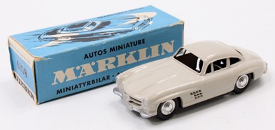 Lot 1490 - A Marklin No. 8019 Mercedes Benz 300 SL in...