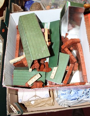 Lot 620 - A set of vintage rubber building blocks