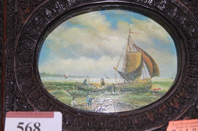 Lot 568 - A set of three reproduction oils, each...